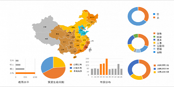 國內(nèi)某大型展會活動BI數(shù)據(jù)分析成圖